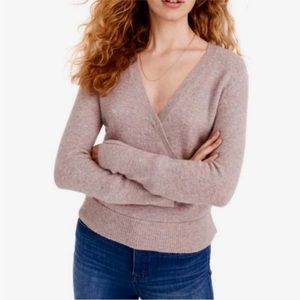 Sold

Madewell Wool Blend Knitted Wrap Sweater Size Small